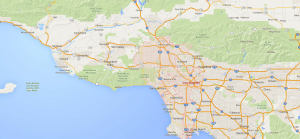 Los Angeles, CA - Map